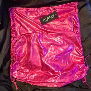 Candy Electric Daze Metallic Mini Skirt